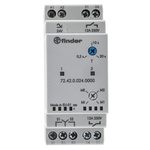 Finder Monitoring Relay, 1 Phase, DPST, DIN Rail