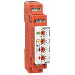 Broyce Control Voltage Monitoring Relay, SPDT, 12 → 240V ac/dc, DIN Rail