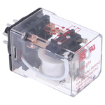 RS PRO Plug In Power Relay, 115V ac Coil, 10A Switching Current, DPDT