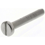 RS PRO, M3 Pan Head, 20mm Stainless Steel Slot A2 304