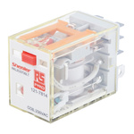 RS PRO Plug In Power Relay, 230V ac Coil, 10A Switching Current, DPDT
