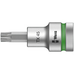 Wera TX45 Torx Socket With 1/2 in Drive , Length 60 mm