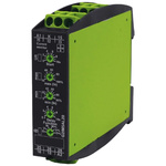 Tele Current Monitoring Relay, 1 Phase, DPDT, DIN Rail