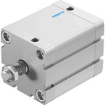 Festo Pneumatic Compact Cylinder 63mm Bore, 50mm Stroke, ADN Series, Double Acting