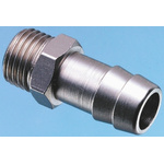 Legris Threaded-to-Tube Pneumatic Fitting, G 3/8 to, Push In 7 mm, LF3000 Series, 60 bar