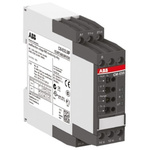 ABB Voltage Monitoring Relay, 1 Phase, DPDT, 3→30 V, 6→60 V, 30→300 V, 60→600 V, DIN Rail