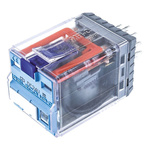 Releco Plug In Power Relay, 24V dc Coil, 10A Switching Current, 3PDT