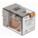 Finder Plug In Power Relay, 230V ac Coil, 10A Switching Current, DPDT
