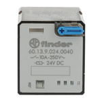 Finder Plug In Power Relay, 24V dc Coil, 10A Switching Current, 3PDT