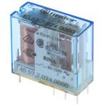 Finder PCB Mount Power Relay, 24V dc Coil, 8A Switching Current, DPDT