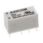 TE Connectivity PCB Mount Power Relay, 12V dc Coil, 3A Switching Current, DPDT