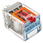 Releco Plug In Power Relay, 230V ac Coil, 10A Switching Current, 3PDT