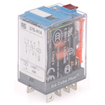 Releco Plug In Power Relay, 115V ac Coil, 10A Switching Current, DPDT