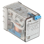Finder Plug In Power Relay, 12V dc Coil, 7A Switching Current, 4PDT
