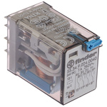 Finder Plug In Power Relay, 24V dc Coil, 7A Switching Current, 4PDT