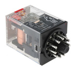 Omron Plug In Power Relay, 230V ac Coil, 10A Switching Current, 3PDT