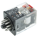 Omron Plug In Power Relay, 230V ac Coil, 10A Switching Current, 3PDT