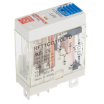 RS PRO Plug In Power Relay, 110V dc Coil, 10A Switching Current, SPDT