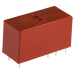 TE Connectivity PCB Mount Power Relay, 12V dc Coil, 8A Switching Current, DPDT