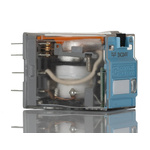Releco Plug In Latching Power Relay, 24V dc Coil, 5A Switching Current, DPDT