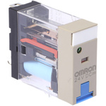 Omron Plug In Non-Latching Relay, 24V dc Coil, 10A Switching Current, SPDT