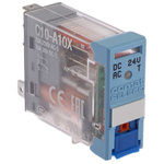Releco Plug In Power Relay, 24V dc Coil, 10A Switching Current, SPDT