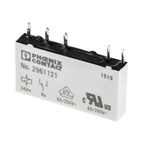 Phoenix Contact PCB Mount Power Relay, 24V dc Coil, 6A Switching Current, SPDT