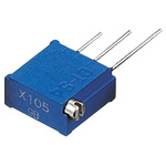 1kΩ, Through Hole Trimmer Potentiometer 0.5W Copal Electronics