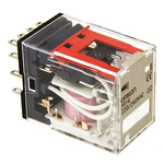 Omron Plug In Power Relay, 240V ac Coil, 5A Switching Current, 4PDT