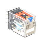 Omron Plug In Power Relay, 24V dc Coil, 5A Switching Current, 4PDT