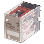 Omron Plug In Power Relay, 240V ac Coil, 10A Switching Current, DPDT