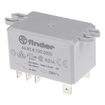 Finder Flange Mount Power Relay, 230V ac Coil, 30A Switching Current, DPDT