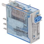 Finder Plug In Power Relay, 12V dc Coil, 8A Switching Current, DPDT
