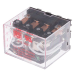 RS PRO Plug In Power Relay, 24V ac Coil, 12A Switching Current, 4PDT