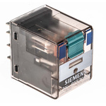 Siemens Plug In Power Relay, 24V dc Coil, 6A Switching Current, 4PDT