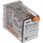 Finder Plug In Power Relay, 110V ac Coil, 7A Switching Current, 4PDT