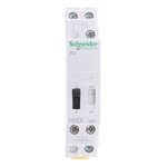 Schneider Electric DIN Rail Power Relay, 110 V dc, 230 → 240V ac Coil, 16A Switching Current, SPDT