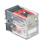 Omron Plug In Power Relay, 110 → 120V ac Coil, 5A Switching Current, 4PDT