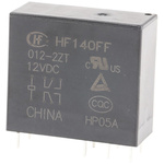 RS PRO PCB Mount Power Relay, 12V dc Coil, 10A Switching Current, DPDT
