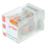 Relpol Plug In Power Relay, 230V ac Coil, 10A Switching Current, DPDT