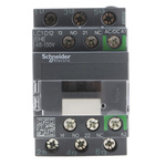 Schneider Electric LC1D Series Contactor, 110 V ac/dc Coil, 3-Pole, 12 A, 5.5 kW, 3NO, 690 V ac