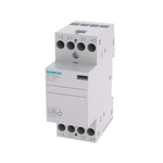 Siemens 5TT Series Contactor, 24 V ac/dc Coil, 4-Pole, 24 A, 2NO + 2NC, 400 V ac