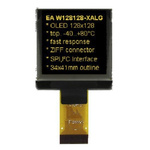 Electronic Assembly Yellow Passive matrix OLED Display 128 x 128pixels COB I2C, SPI Interface