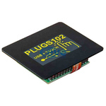 Electronic Assembly 1.7in Yellow OLED Display 128 x 64 Graphics 12C, RS232, SPI, USB Interface