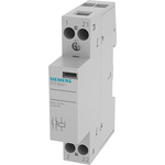 Siemens Contactor, 230 V ac Coil, 1-Pole, 20 A, 1NO + 1NC