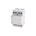 Siemens Contactor, 230 V ac Coil, 4-Pole, 63 A, 4NO