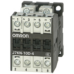 Omron Contactor, 230 V ac Coil, 4-Pole, 25 A, 4 kW