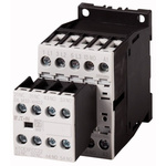 Eaton DILM Series Contactor, 220 V ac, 230 V dc Coil, 4-Pole, 11 kW, 1N/O