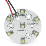 ILS ILC-ONA7-WMWH-SC211-WIR200., OSLON 80 PowerAnna Coin Circular LED Array, 7 White LED (3000K)