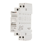 Finder DIN Rail Latching Power Relay, 230V ac Coil, 16A Switching Current, DPST
